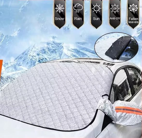 Winkflo™ - Anti-Snow Car Windshield Cover (Magnetic)